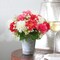 3 Pcs Artificial Flowers for Outdoors Faux Geraniums Bush UV Resistant Artificial Topiary for Potted Silk Flowers Outdoor for Planters Hanging Basket Window Front Porch Garden Patio Decor